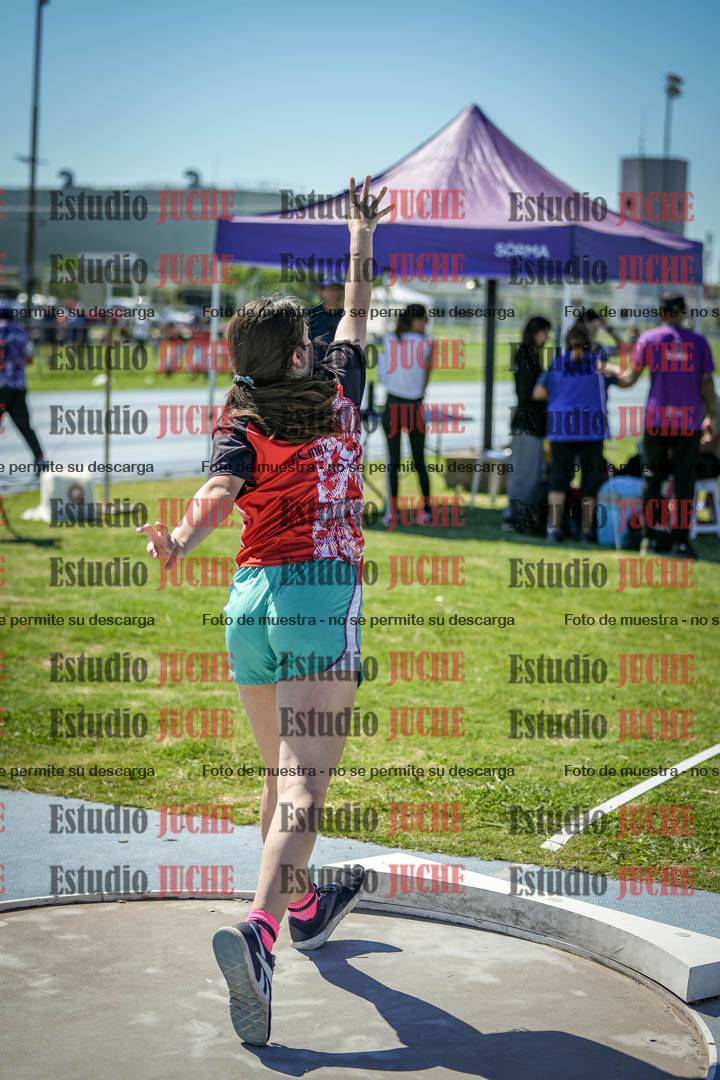 Fotos del lanzamiento de bala de mujeres - U14