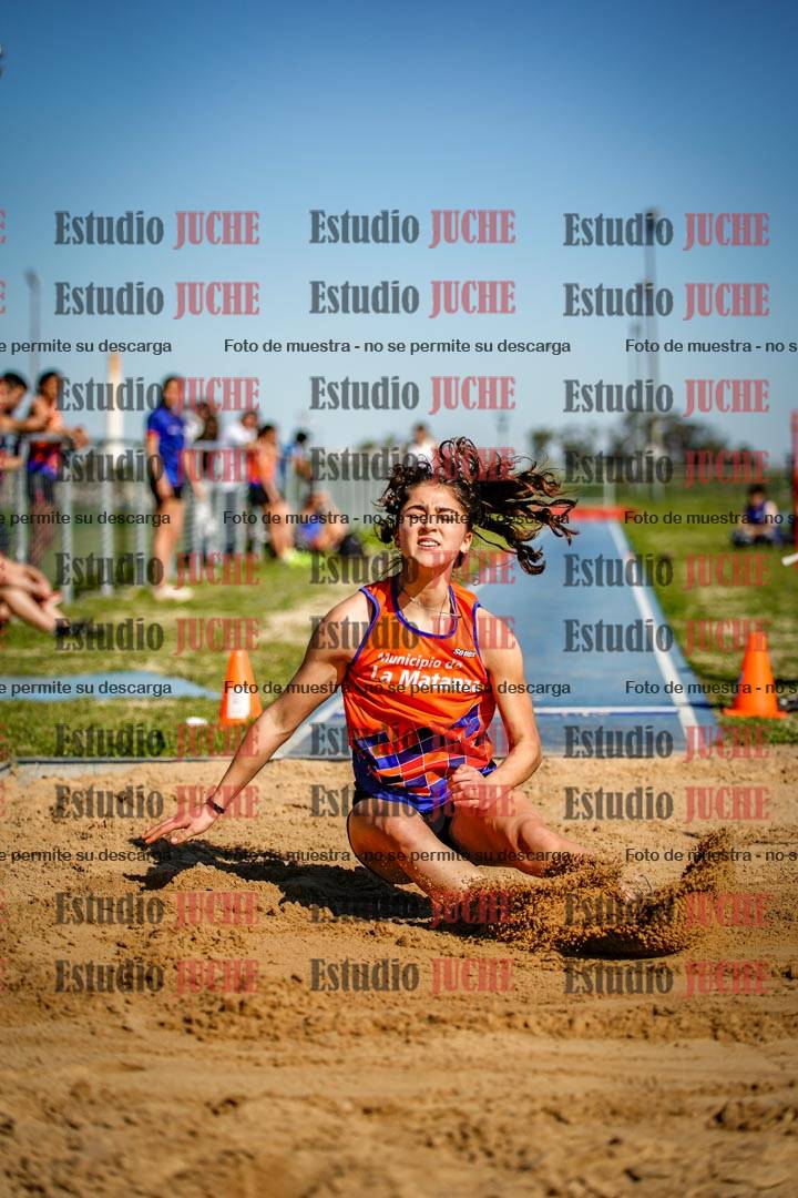 Fotos del salto en largo de mujeres