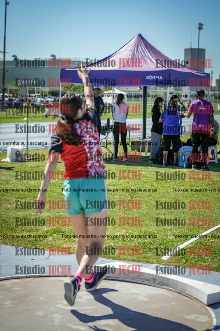 Fotos del lanzamiento de bala de mujeres - U14