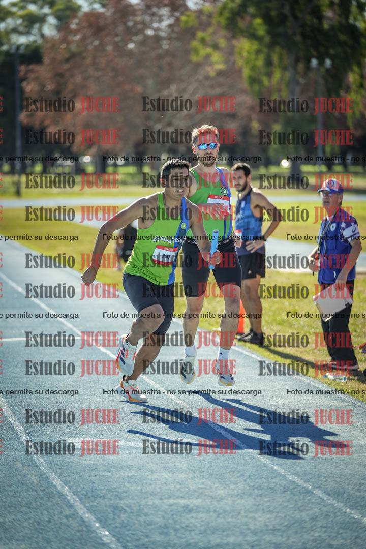 Fotos durante los relevos