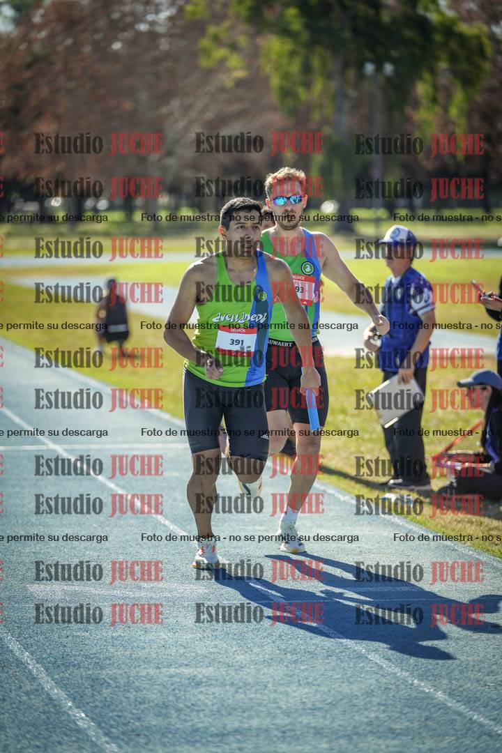 Fotos durante los relevos