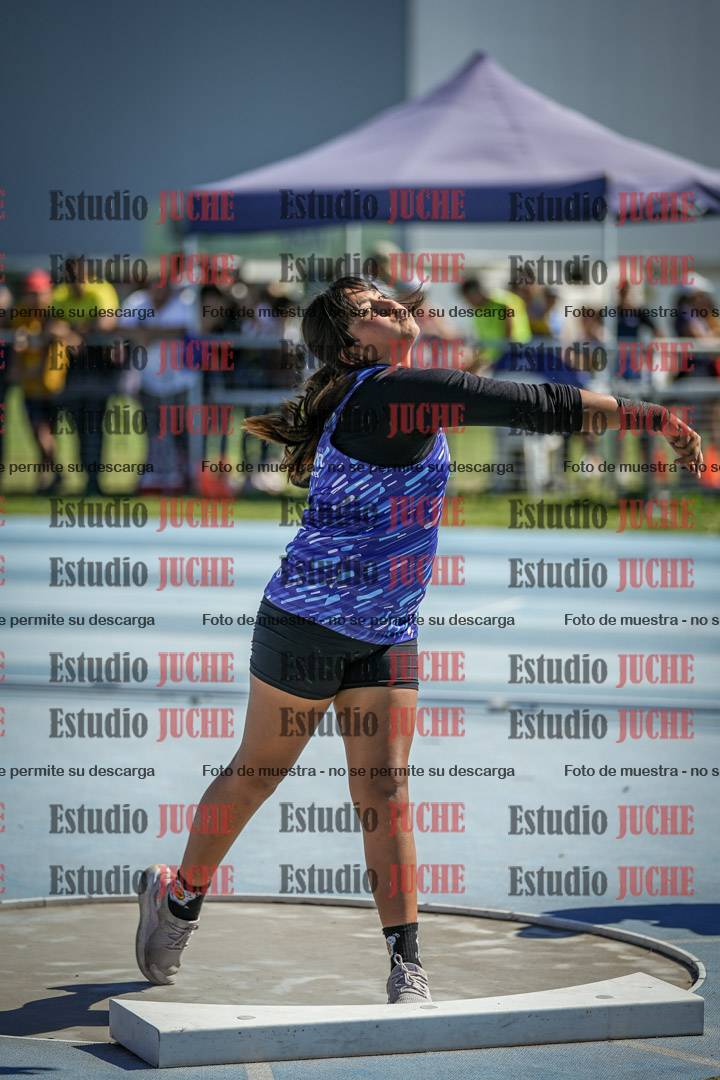 Fotos del lanzamiento de bala de mujeres - U14