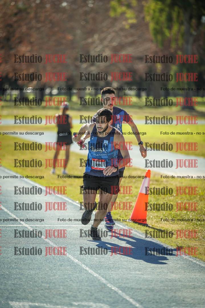 Fotos durante los relevos