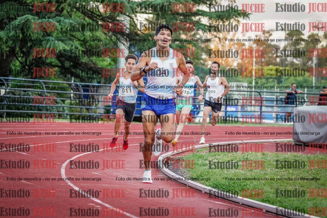 Fotos de los 1500 m llanos de varones