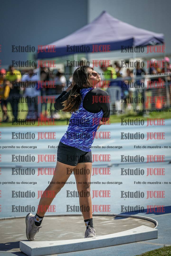 Fotos del lanzamiento de bala de mujeres - U14