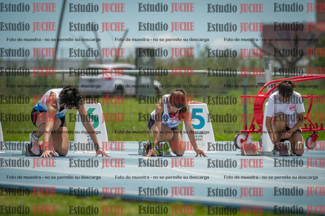 Fotos de los 100 m llanos de mujeres
