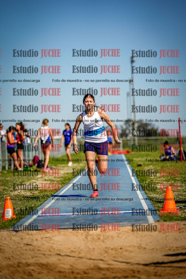 Fotos del salto en largo de mujeres