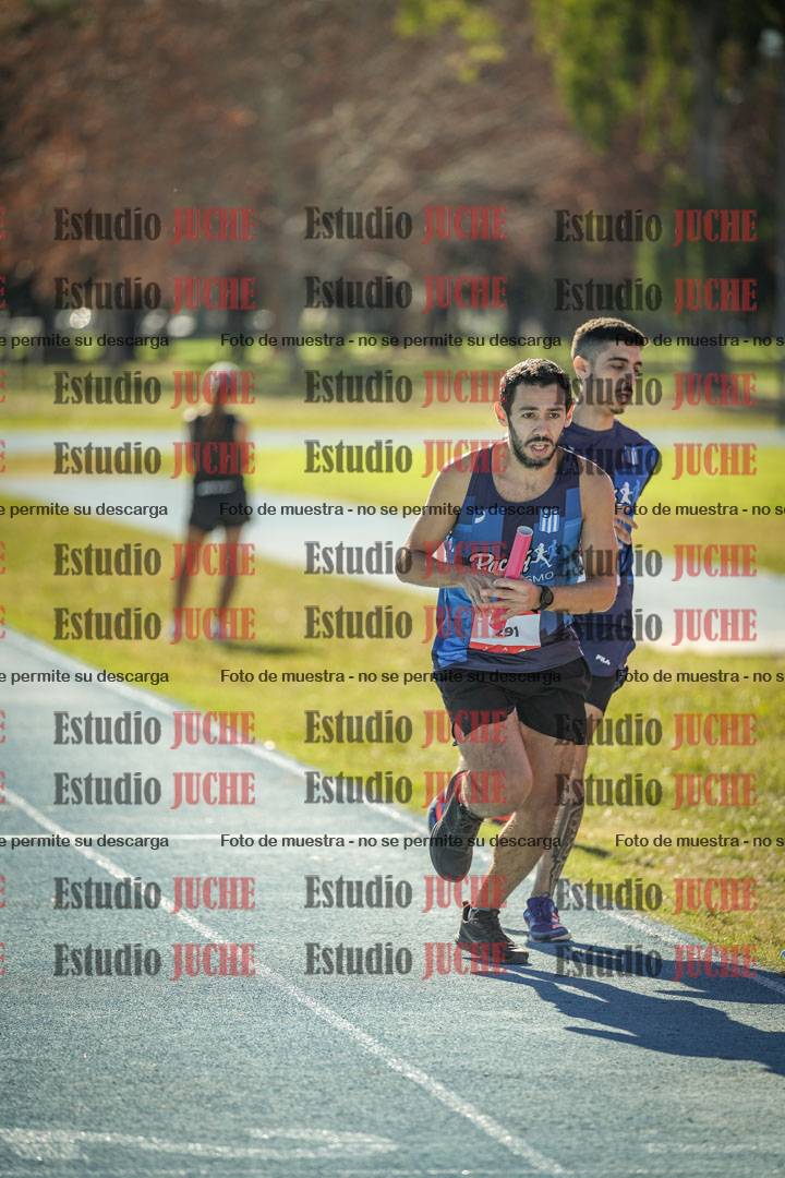 Fotos durante los relevos