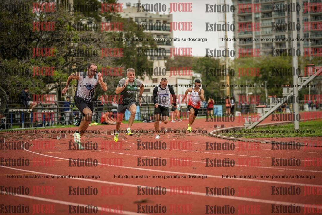 Fotos de los 200 m llanos de varones