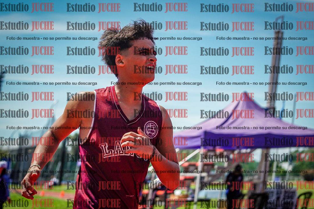 Fotos de los 100 m de varones