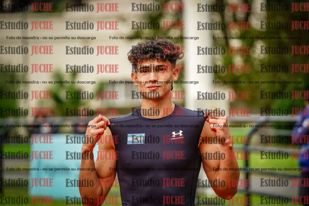 Fotos de los 400 m llanos de varones