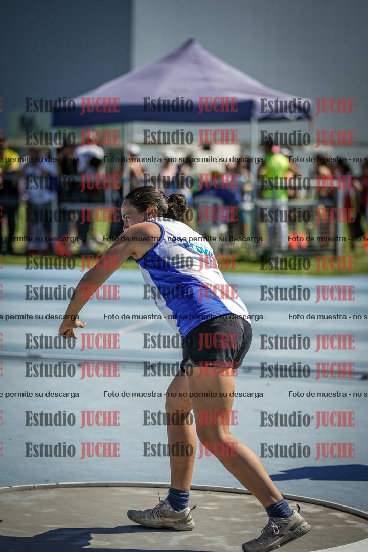 Fotos del lanzamiento de bala de mujeres - U14