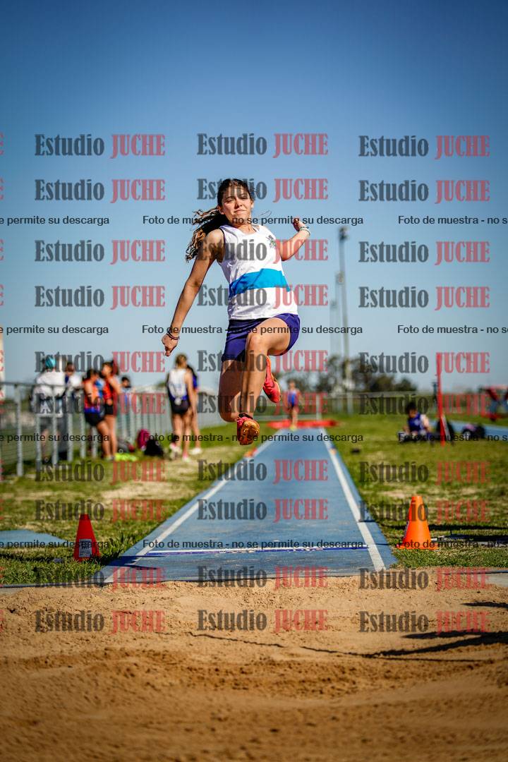 Fotos del salto en largo de mujeres