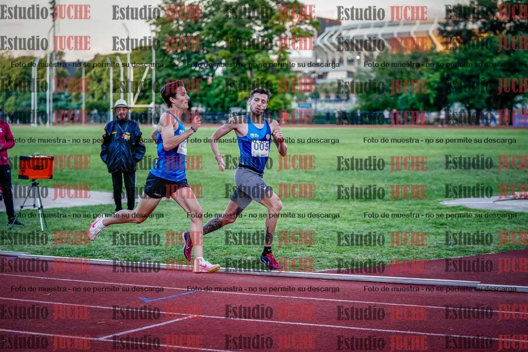 Fotos de los 1500 m llanos de varones