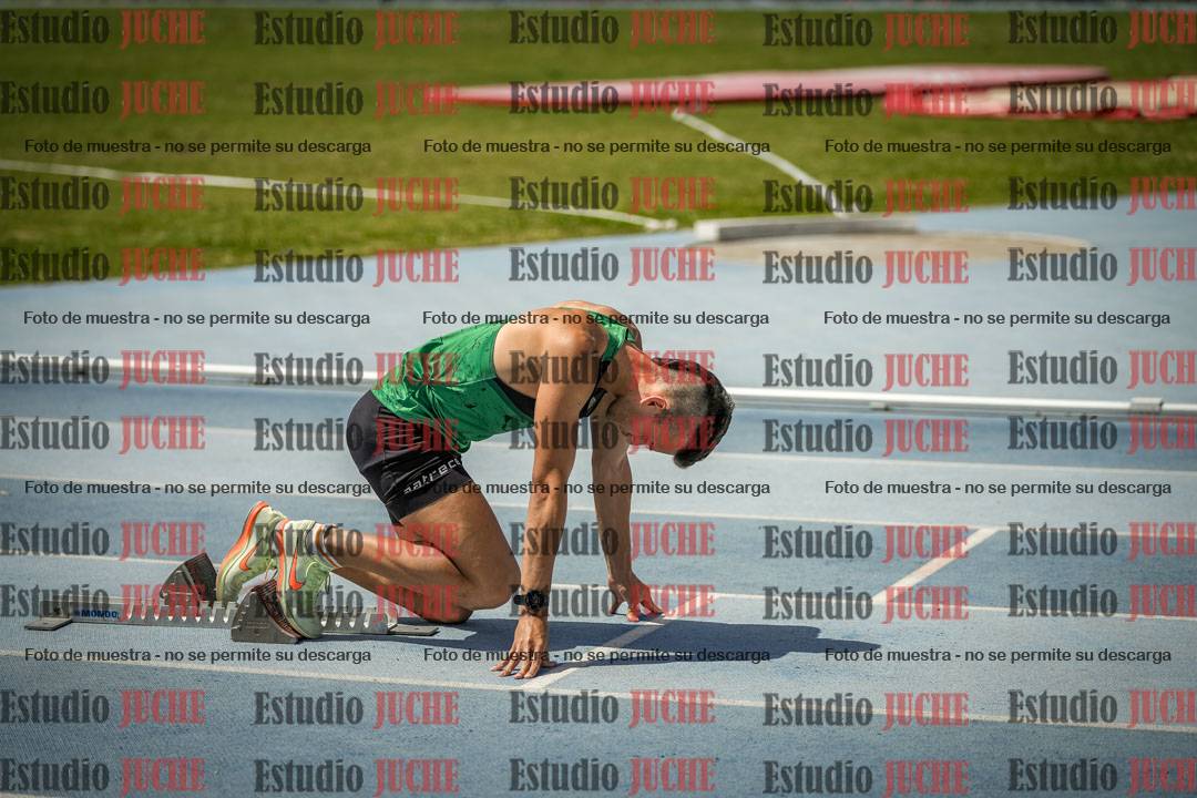 Fotos de los 400 m llanos de varones