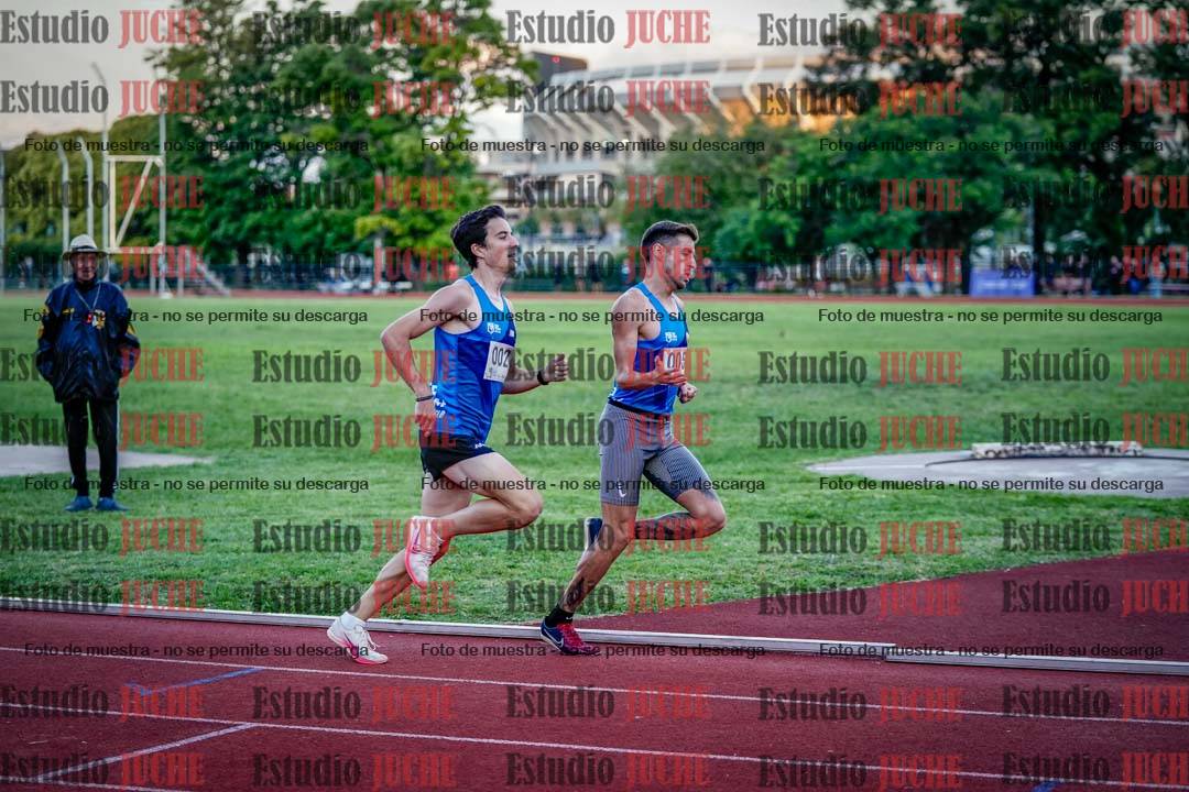 Fotos de los 1500 m llanos de varones