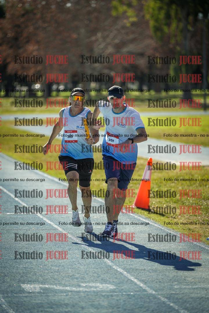 Fotos durante los relevos