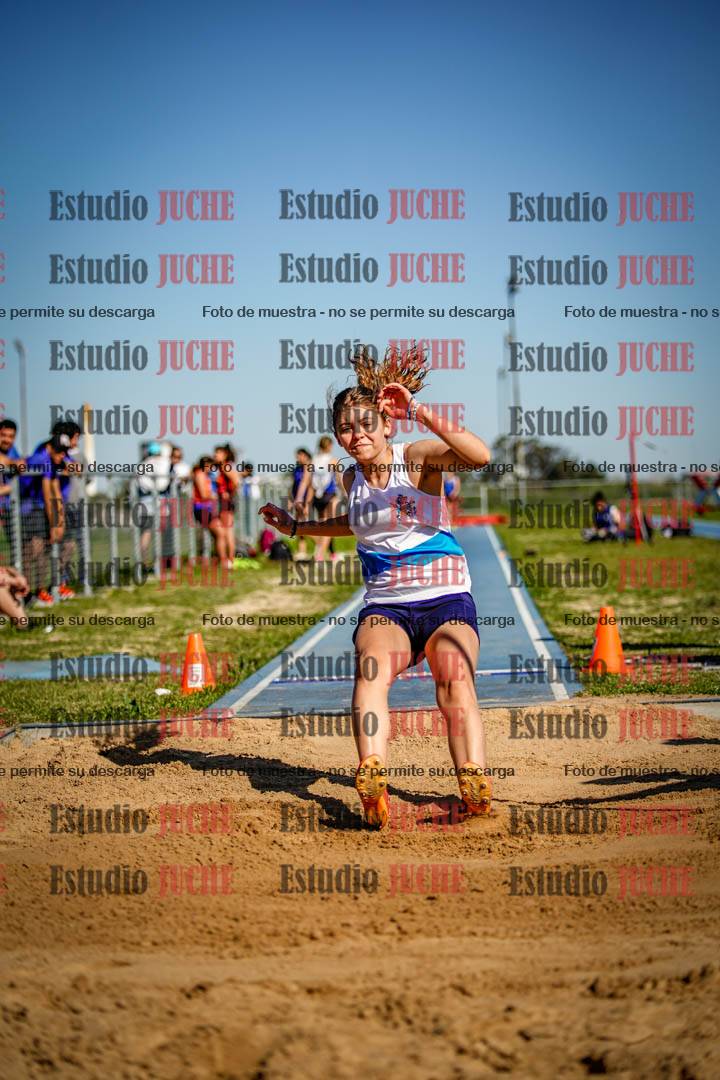 Fotos del salto en largo de mujeres
