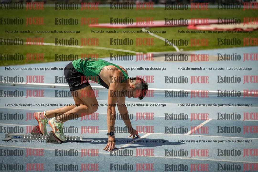 Fotos de los 400 m llanos de varones