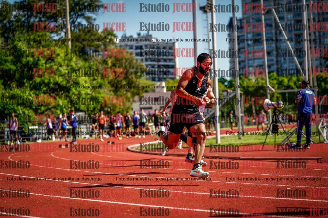 Fotos de los 200 m llanos de varones