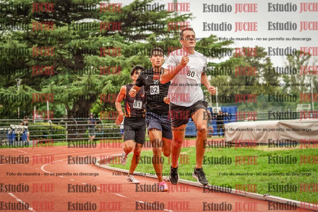 Fotos de los 1500 m llanos de varones - decatlón 10