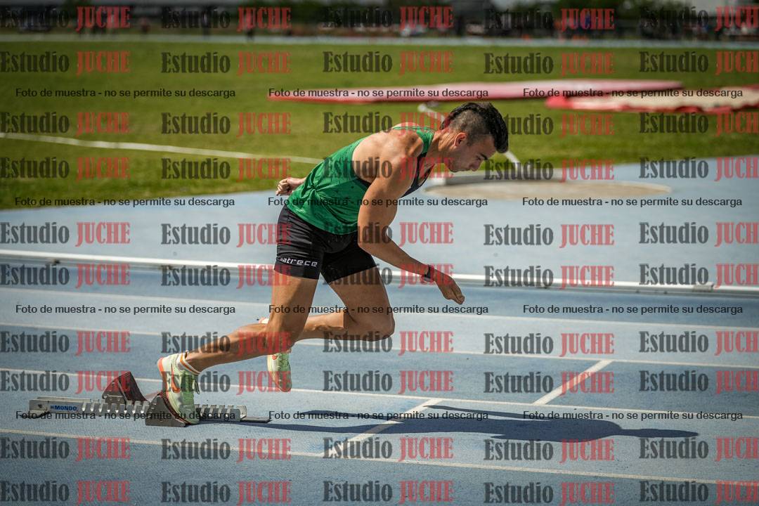 Fotos de los 400 m llanos de varones