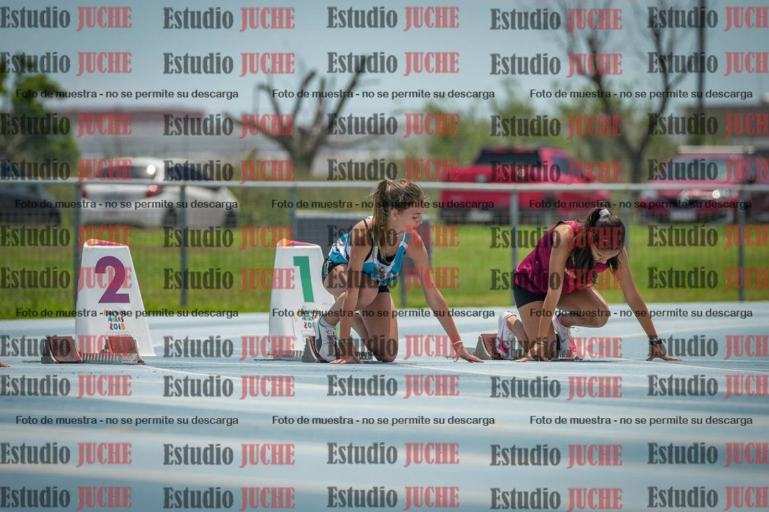 Fotos de los 100 m llanos de mujeres