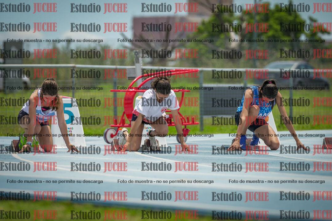 Fotos de los 100 m llanos de mujeres