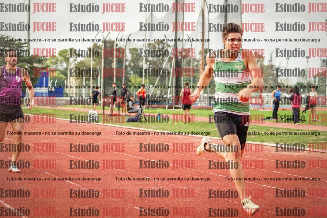 Fotos de los 400 m llanos de varones
