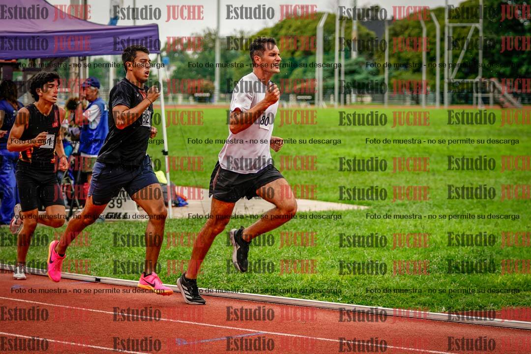 Fotos de los 1500 m llanos de varones - decatlón 10