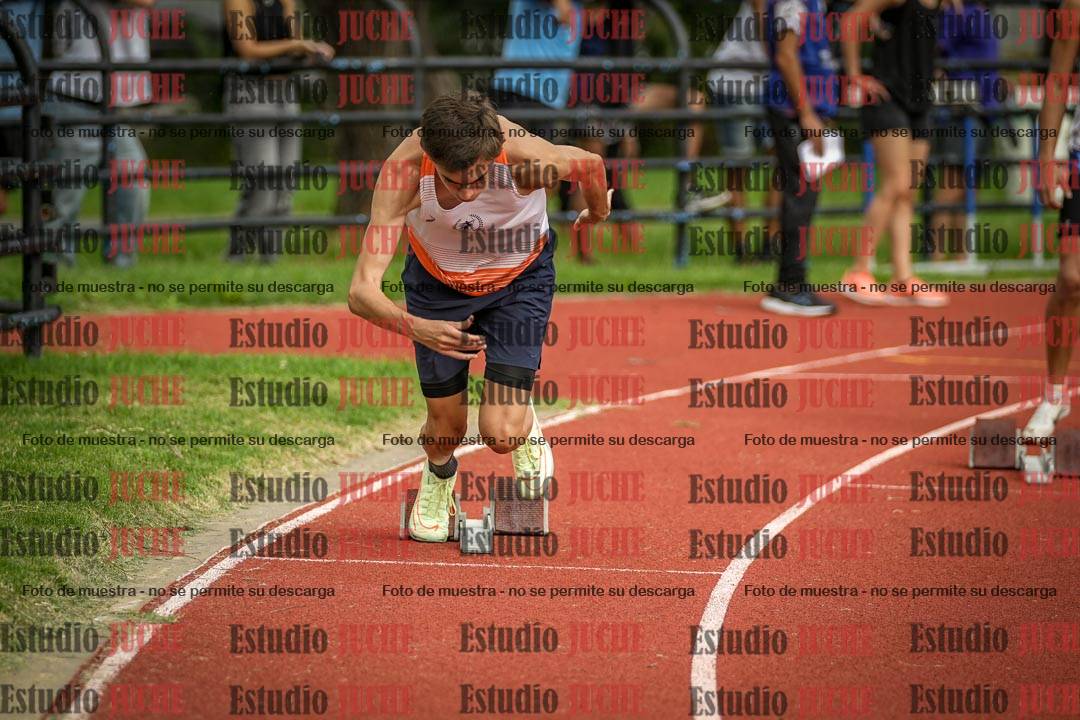 Fotos de los 200 m llanos de varones