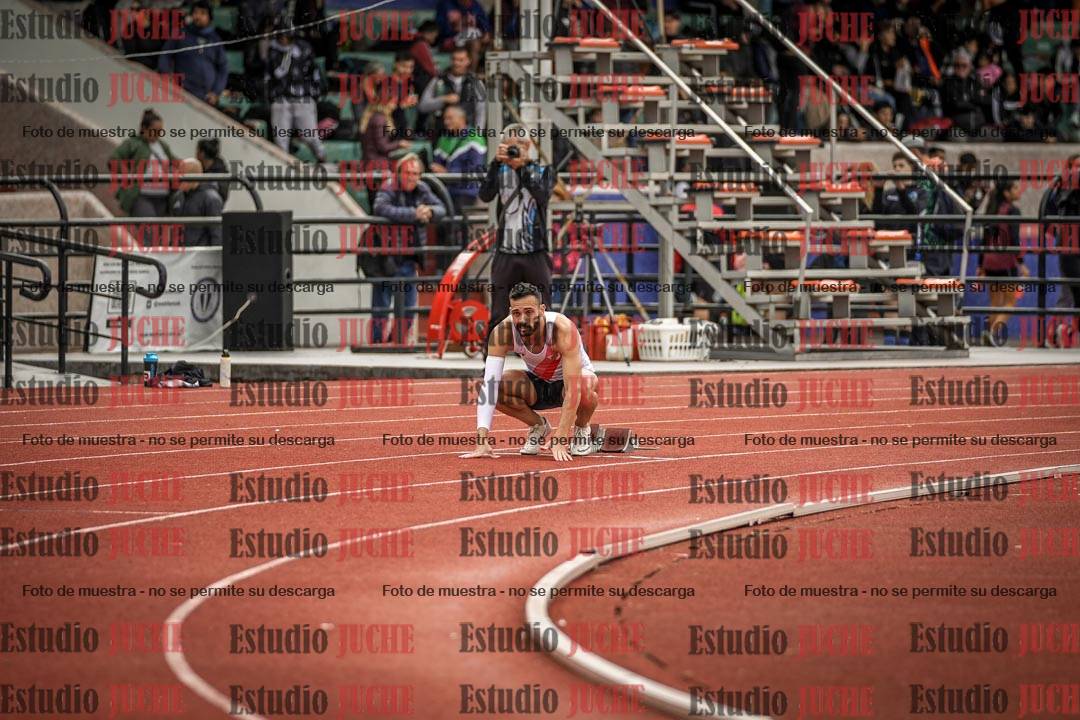 Fotos de los 400 m llanos de varones