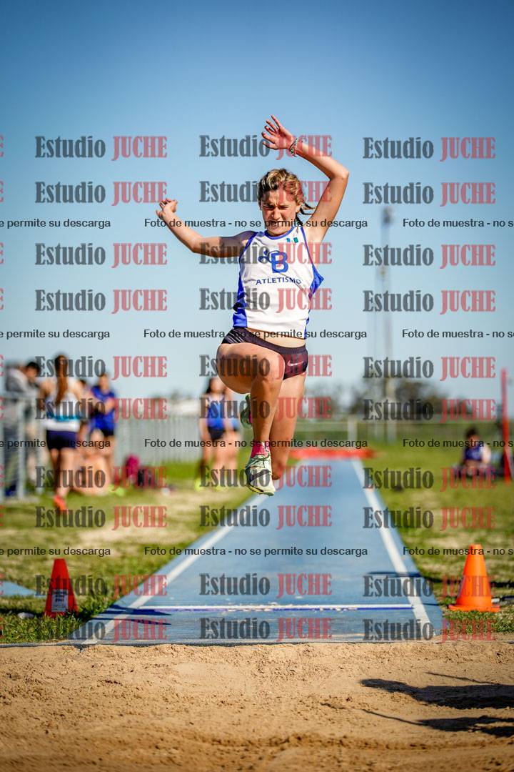 Fotos del salto en largo de mujeres