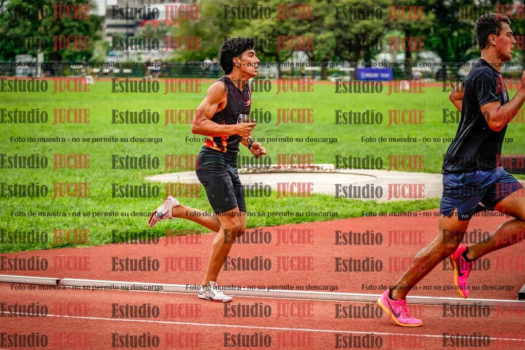 Fotos de los 1500 m llanos de varones - decatlón 10