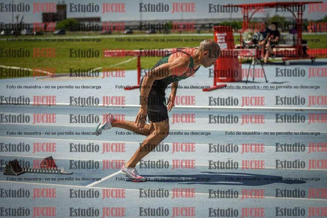 Fotos de los 400 m llanos de varones