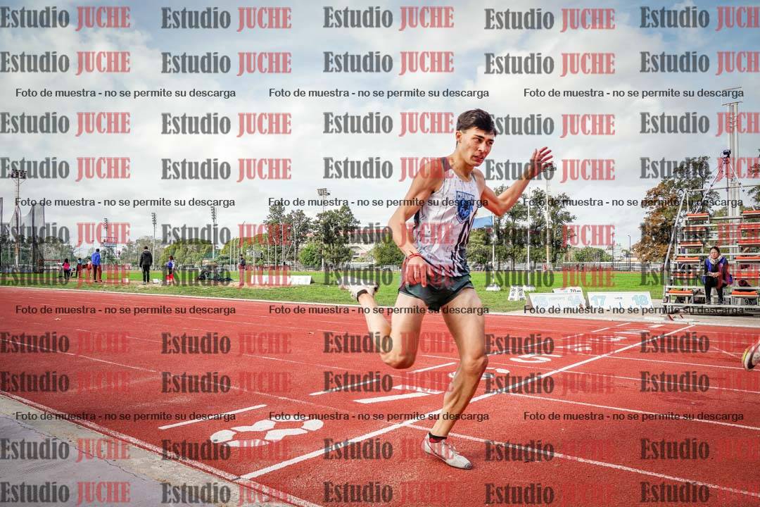 Fotos de los 400 m llanos de varones