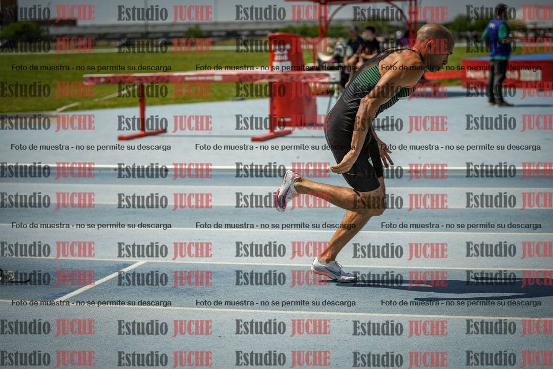 Fotos de los 400 m llanos de varones