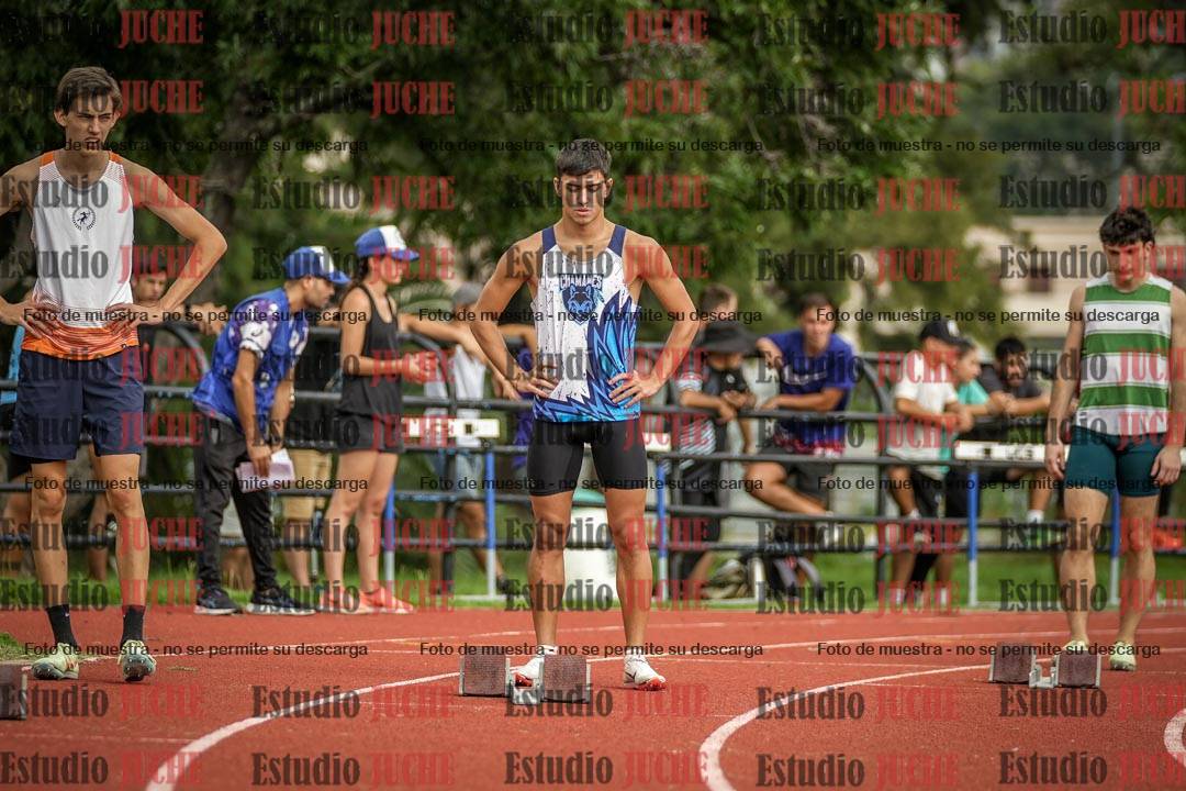 Fotos de los 200 m llanos de varones