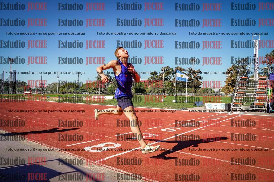 Fotos de los 400 m llanos de varones