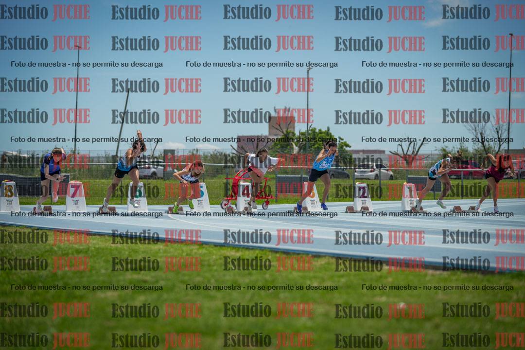 Fotos de los 100 m llanos de mujeres
