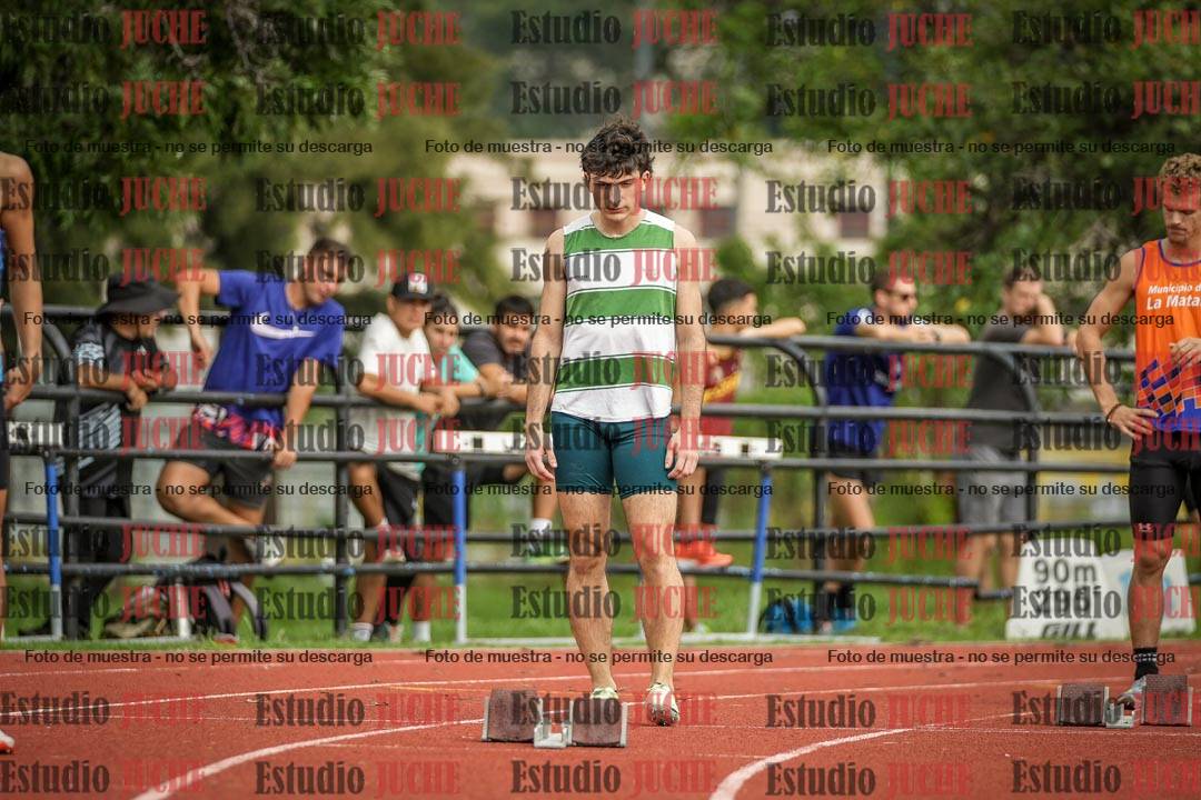 Fotos de los 200 m llanos de varones
