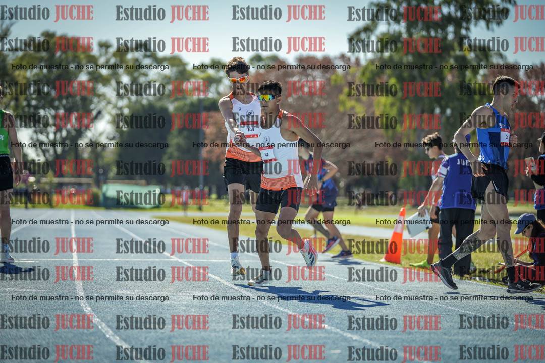 Fotos durante los relevos