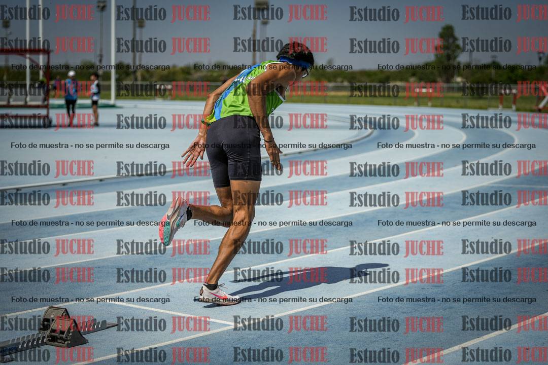 Fotos de los 400 m llanos de varones