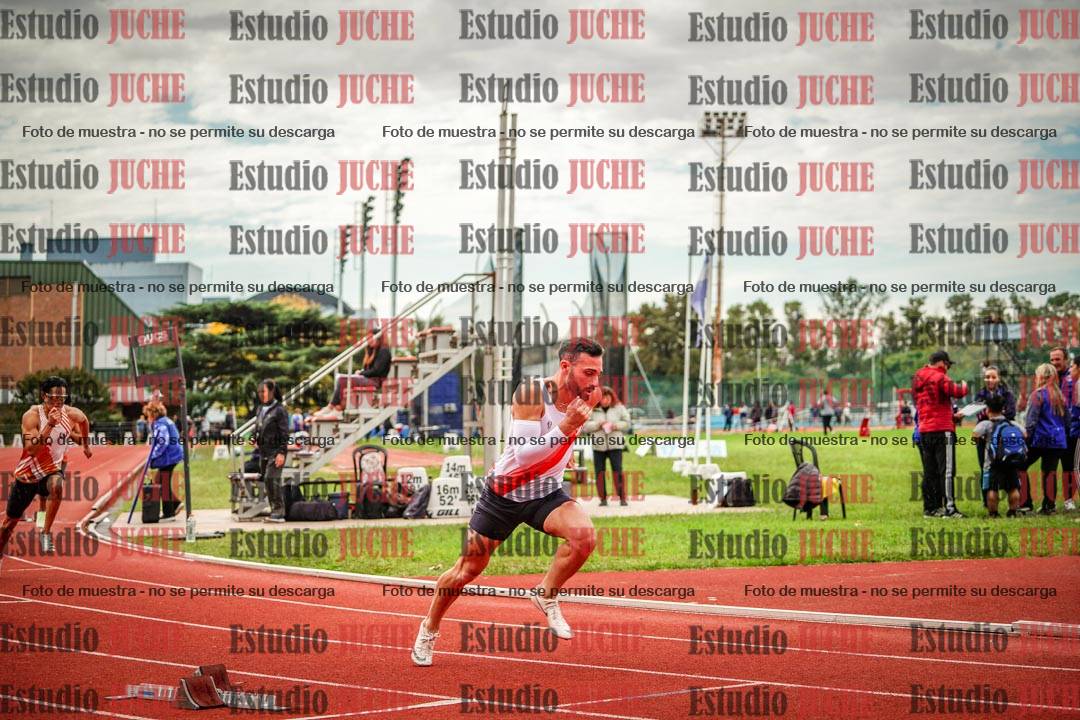 Fotos de los 400 m llanos de varones