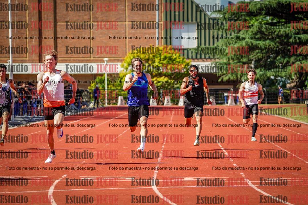 Fotos de los 200 m llanos de varones