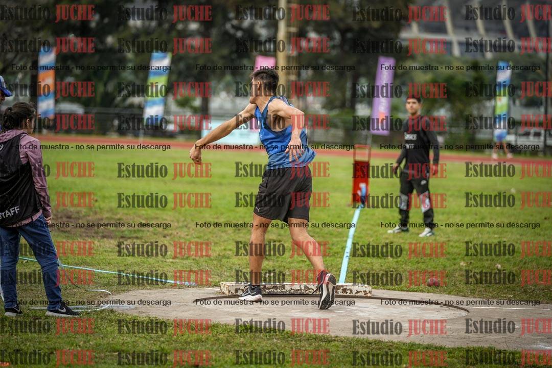 Fotos del lanzamiento de bala de varones - decatlón 3