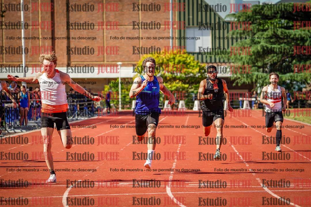 Fotos de los 200 m llanos de varones