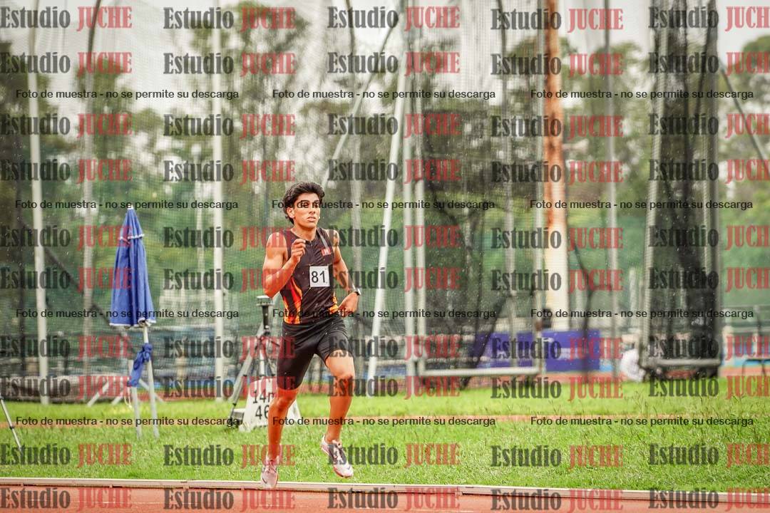 Fotos de los 1500 m llanos de varones - decatlón 10