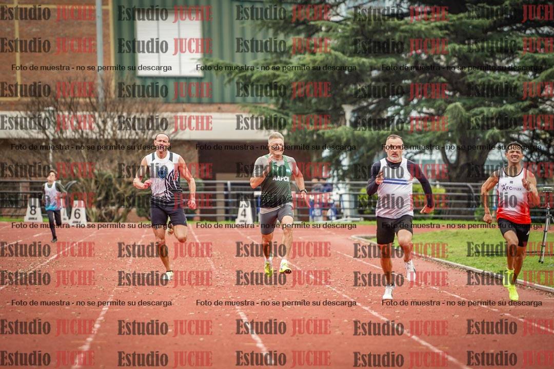 Fotos de los 200 m llanos de varones