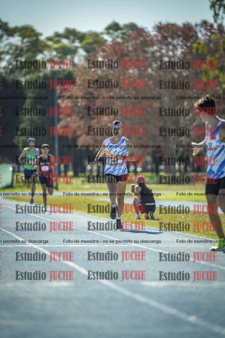 Fotos durante los relevos